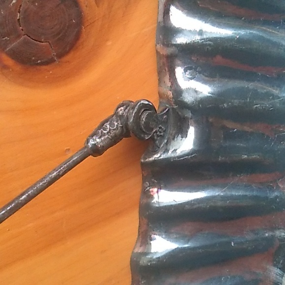 βοΈ Exquisite Silver FLORAL Quadruple PLATED FOOTED BRIDAL BASKET - Picture 7 of 16